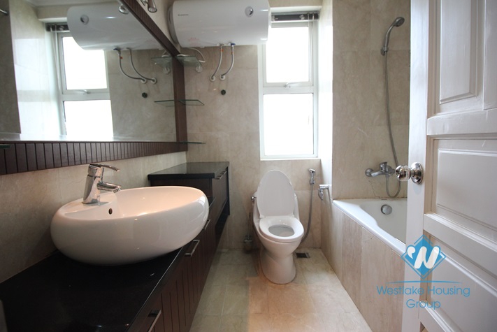 Three bedrooms apartment for rent in P building Ciputra, Ha Noi